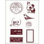 Creatoys Gelová razítka Poštovní razítko známky štítky ... – Zboží Dáma