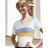 Dámská Trička Gina tričko s krátkým rukávem šité Adéla 98009P písková ocelová