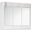 Koupelnový nábytek Jokey RUBÍN Zrcadlová skříňka se žárovkou 2x40 W - bílá - š. 60 cm, v. 51 cm, hl.16 cm 86133-011