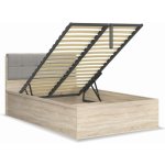 Bezvapostele Tetris s úložným prostorem dub sonoma černá – Sleviste.cz