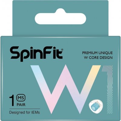 SpinFit W1 2. generace 2023 nástavce do uší s dvojitým jádrem MS – Sleviste.cz