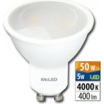 McLED LED GU10, 4,6W, 4000K, 400lm – Zboží Živě