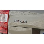 Škoda Superb II-Zadní nápis TSI 4x4 červené I 1Z0853687BC JZQ | Zboží Auto