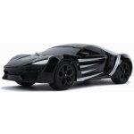 Jada Toys Marvel Diecast Model Panther & 2017 Lykan Hypersport černá 1:24 – Zboží Mobilmania