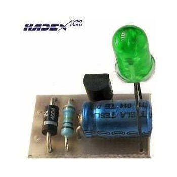 Hadex Indikátor 230V AC LED zelená