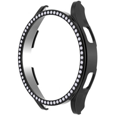 SES Luxusní ochranný kryt se sklem pro Samsung Galaxy Watch 4 44 mm - černý 15056 – Zboží Mobilmania