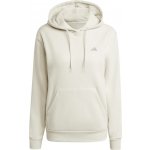 adidas Essentials SMALL LOGO FEEL COZY Béžová – Zboží Mobilmania