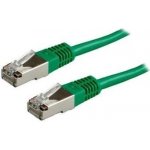 XtendLan PK_6ASFTP0025green Cat 6A, SFTP 0,25m, zelený – Zboží Živě
