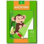 Náčrtník A4, blok 40 listů – Zboží Dáma