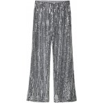 Esmara Dámské kalhoty s flitry stříbrná – Zboží Dáma