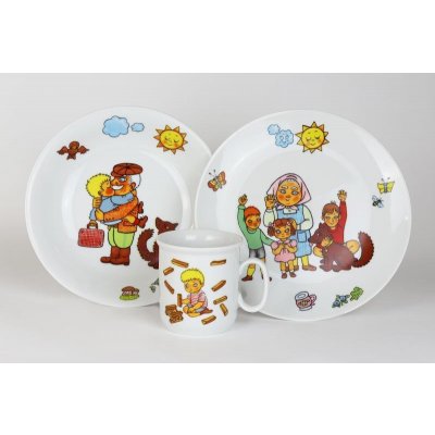 Thun Dětská porcelánová souprava Helena Zmatlíková - Honzíkova cesta – Zboží Dáma