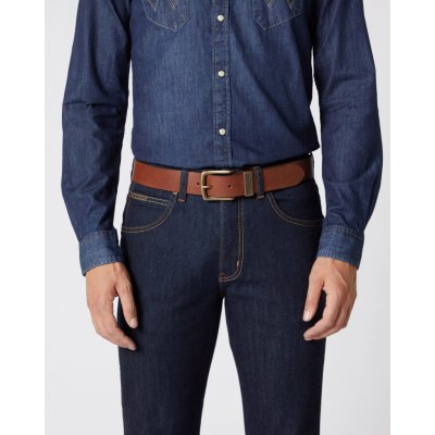 Wrangler pánský pásek METAL LOOP COGNAC 0010 – Sleviste.cz