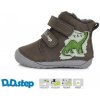 Dětské kotníkové boty D.D.Step barefoot W070-327 Dark Grey