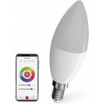 Emos ZQW322R GO SMART - Chytrá LED RGB žárovka E14 Svíčka, ovládání z mobilní aplikace, LED 4,8W 2700-6500K + RGB, E14 – Hledejceny.cz