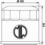 MIW olejový fitr H1015 | Zboží Auto