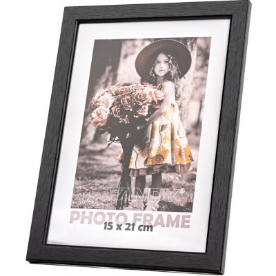 FANDY Dřevěný rámeček Style 15x21 4 černý – Zboží Živě