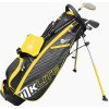 Golfový set MKids Pro Half (115cm) juniorský golfový set, žlutý dětské, levé, stand bag (na záda), grafit, standardní