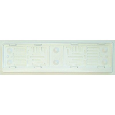 PROTEC Podložka pod SPZ bílá | Zboží Auto