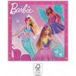 Procos Papírové ubrousky barbie 33x33cm 20ks – Hledejceny.cz