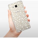 Pouzdro iSaprio - Football pattern Samsung Galaxy J5 2016 bílé – Sleviste.cz