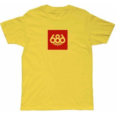 686 triko Knockout SS T-Shirt Yellow