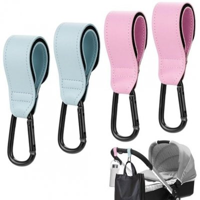 Háky Ancable sada 4 univerzálních háčků na kočárky tašky a nákupní tašky robustní – Zboží Dáma