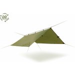 DD Hammocks Bivakovací plachta RECYKLOVANÁ 300 x 300 cm oliva šedá – Zboží Dáma