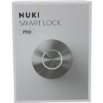 NUKI Smart Lock Pro 5. gen chytrý zámek s podporou Matter stříbrný – Sleviste.cz