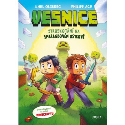 Minecraft: Vesnice 1 - Karl Olsberg, Philipp Ach Ilustrátor – Zbozi.Blesk.cz