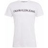Pánské Tričko Calvin Klein pánské tričko JEANS OU34 Bílá
