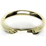 Čištín zlatý hladký kroužek žluté zlato T 788 – Zboží Dáma