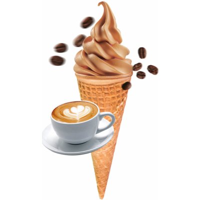 COMPRITAL Zmrzlina Cappuccino Balení 1,6 kg – Zboží Dáma