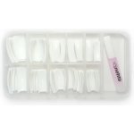 Ráj nehtů - nehtové tipy French bílé - vel.0-9 - sada - 100ks