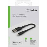 Belkin CAA001bt0MBK Lightning, 15cm, černý – Hledejceny.cz