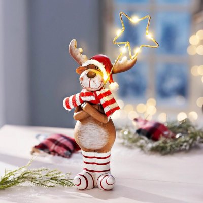 Weltbild LED Figurka Sob Mika 493099, v 18 cm – Hledejceny.cz
