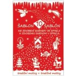 Šablony vánoční dekorační 10 motivů 31 x 21 cm – Hledejceny.cz