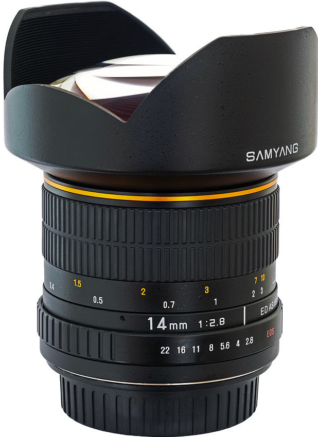 Samyang 14mm f/2.8 ED MC Canon aspherical IF