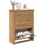 VidaXL Panama 80x35x105 cm masivní borovicové dřevo – Zboží Dáma