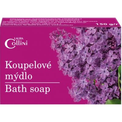 Laura Collini koupelové mýdlo šeřík 150g – Zboží Dáma
