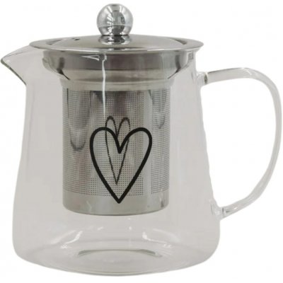 Eulenschnitt se sítkem Heart čirá barva sklo 550 ml – Hledejceny.cz