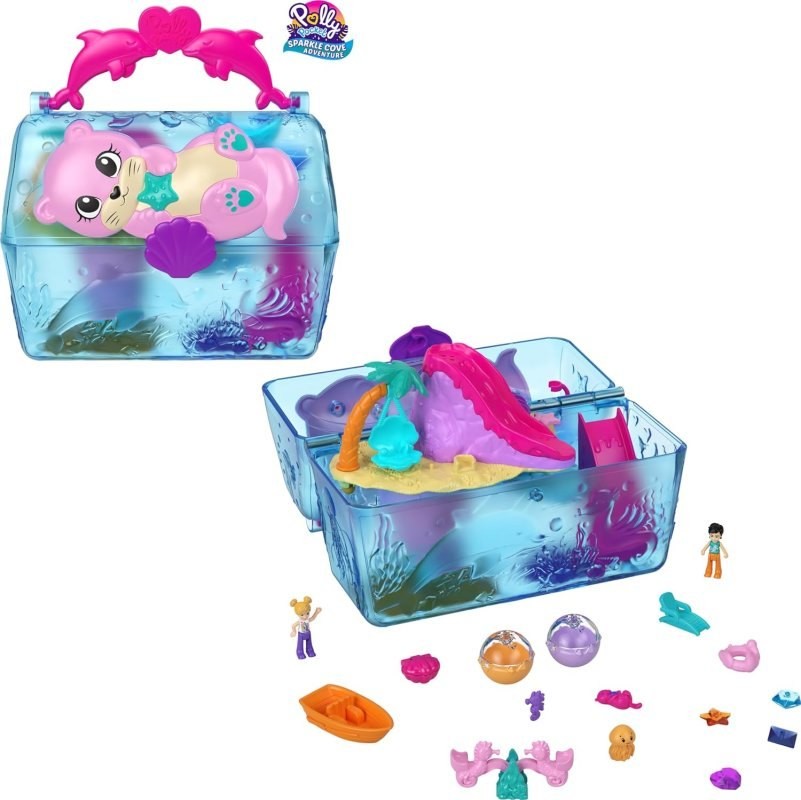 Mattel Polly Pocket Ostrov s pokladem HPV40