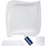 Orion Mělký talíř MONA Musica 25x25 cm bílá – Zboží Mobilmania
