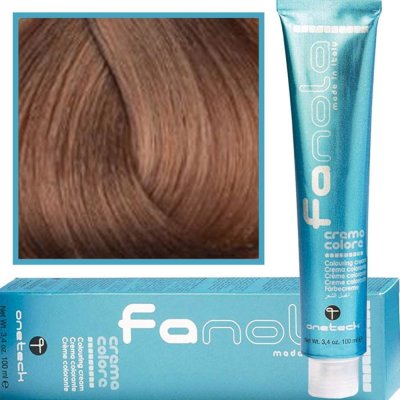 Fanola Crema Colore barva na vlasy poskytuje ochranu a dlouhotrvající účinek 8.0 100 ml – Zboží Mobilmania