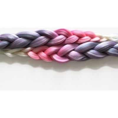 Kanekalon Easy Braid a Miss Rola Barva: D-MINT/LAVENDER/PINK/WHITE (4-6), Značka: Miss Rola – Zbozi.Blesk.cz