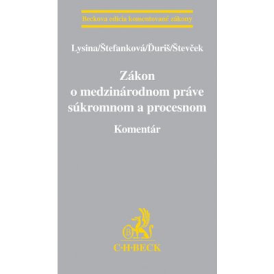 Zákon o medzinárodnom práve súkromnom a procesnom. Komentár – Hledejceny.cz