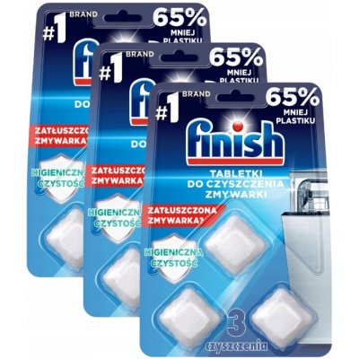 Finish Tablety na čištění myčky nádobí Regular 3 x 3 ks – Hledejceny.cz