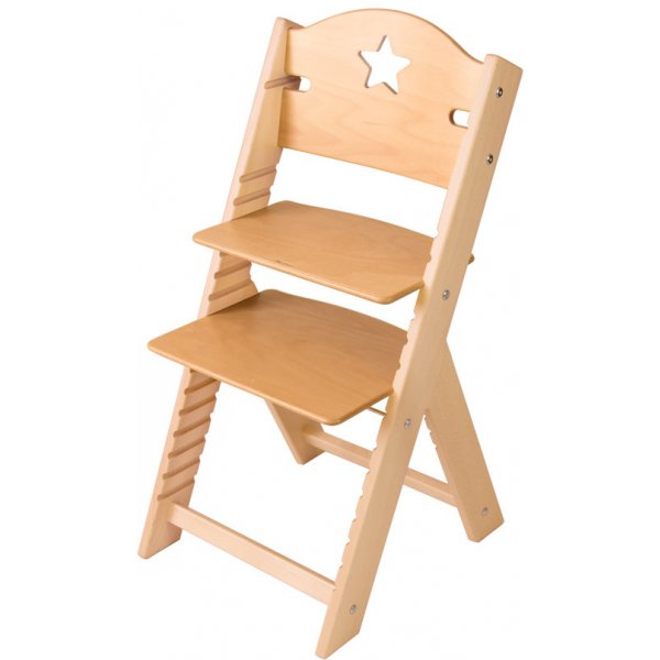 Sedees dřevěná rostoucí židle lakovaná s hvězdičkou od 4 590 Kč - Heureka.cz