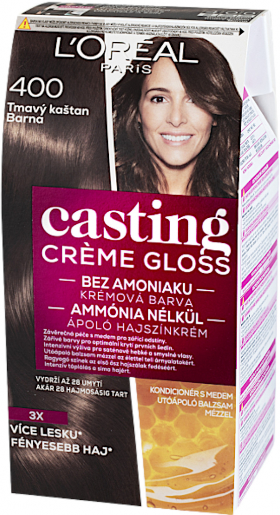 L\'Oréal Casting Creme Gloss 400 tmavý kaštan 48 ml