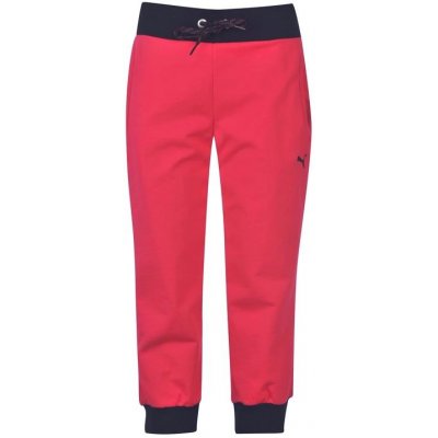 Puma dámské šortky capri 3/4 pink black – Zboží Mobilmania