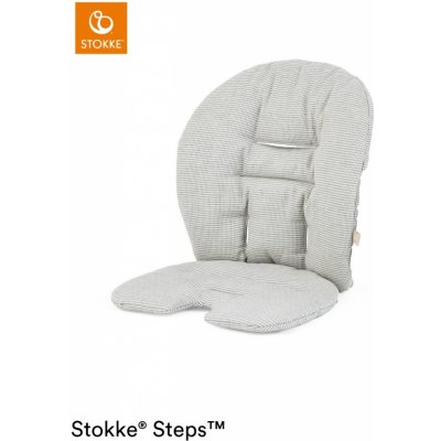 STOKKE Polstrování k židličce Steps - organická bavlna Nordic Grey – Hledejceny.cz